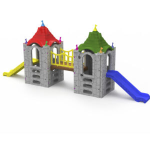 Playground Castelo Minore Duplo Com Telhado I
