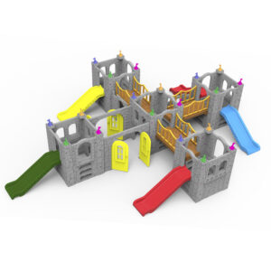 Playground Castelo Clubinho Minore I – Com Cinco Torres
