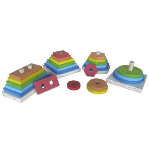 Kit Formas Geometricas Com 4 Peças 
