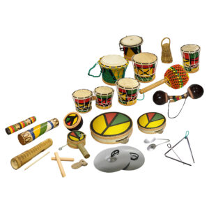 Kit Percussão 22 Instrumentos 