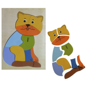 Quebra Cabeça Liso Gato 