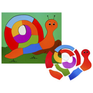 Quebra Cabeça Luxo Caracol 